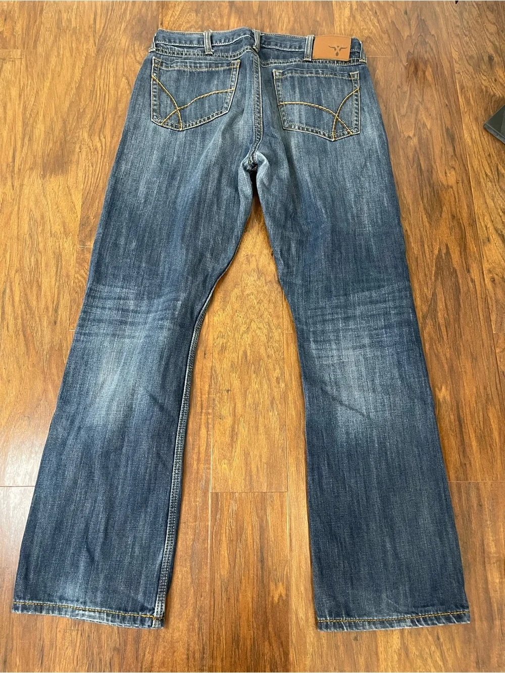 Wranglers 20X Mens Medium Dark Wash Denim Western Jeans Size 34x34 Regular